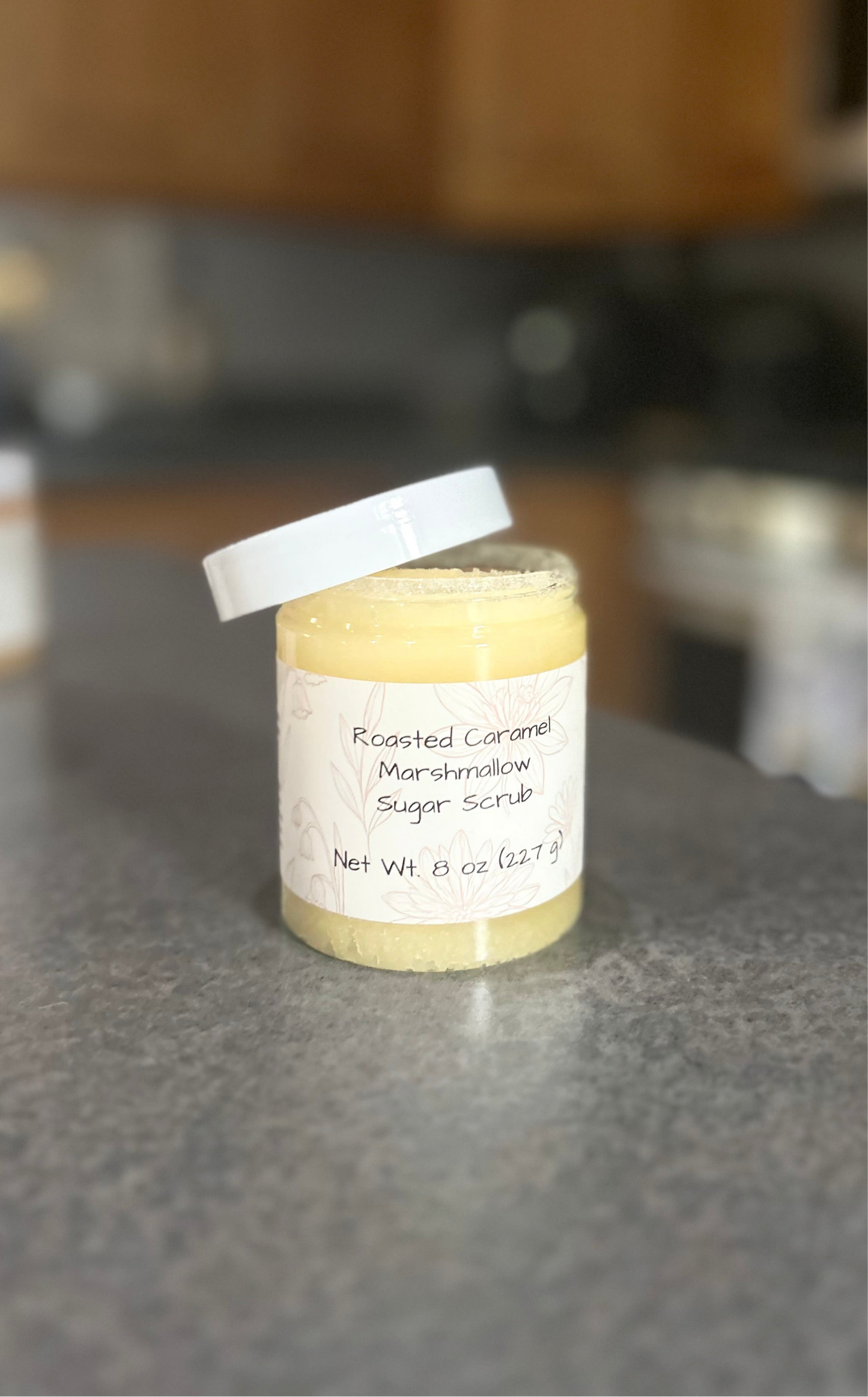 Roasted Caramel Marshmallow Sugar Scrub 8 oz