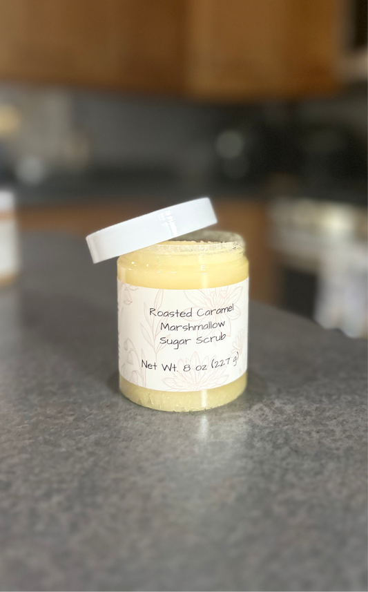 Roasted Caramel Marshmallow Sugar Scrub 8 oz