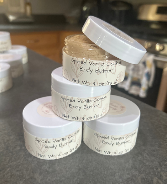 Spiced Vanilla Cookie Body Butter 4 oz