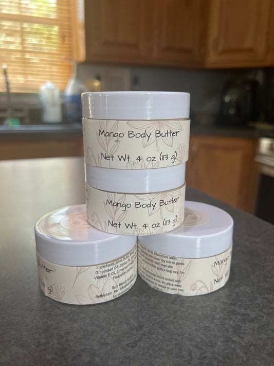 Mango Body Butter 4 oz